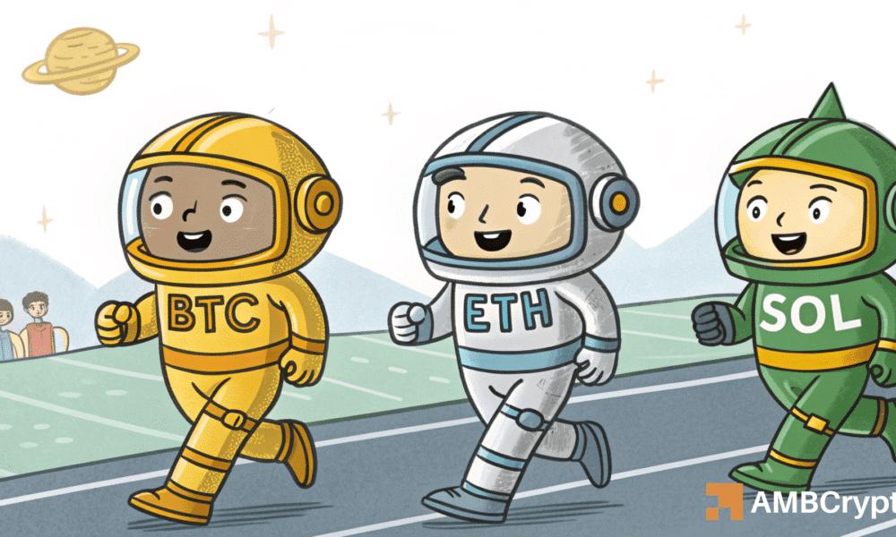 比特币、以太坊和 Solana：谁将引领 9 月份的加密货币涨势？