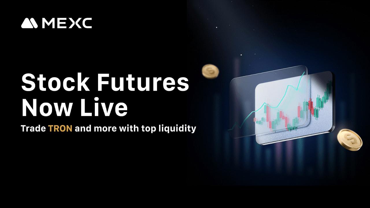 MEXC 扩大股票期货投资组合，Tron Inc. (NASDAQ: TRON) 上市，推出 TRON/USDT 交易对