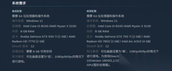 从前从前有个块魂 配置要求介绍