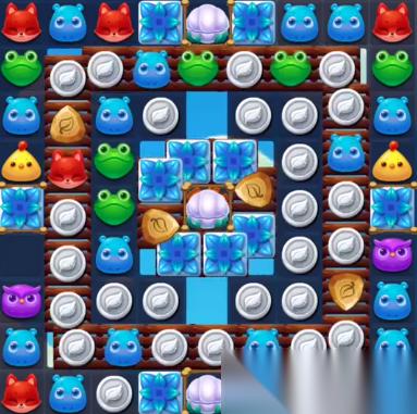 开心消消乐 1223关通关攻略