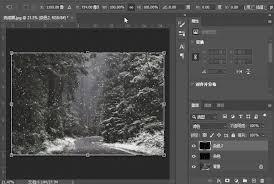 如何用ps制作下雪效果图片