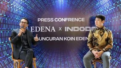 EDENA 代币登陆印尼最大交易所 Indodax，随后 Mobee 交易所也加入其中