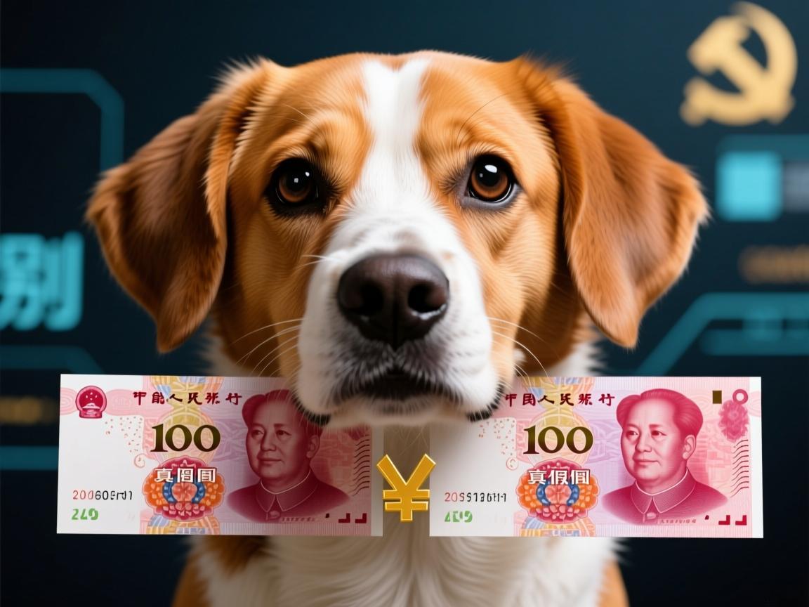 狗狗能分辨人民币真假图片 别让萌宠神技骗了你！