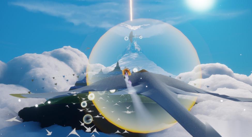 光遇空中怎么转圈圈