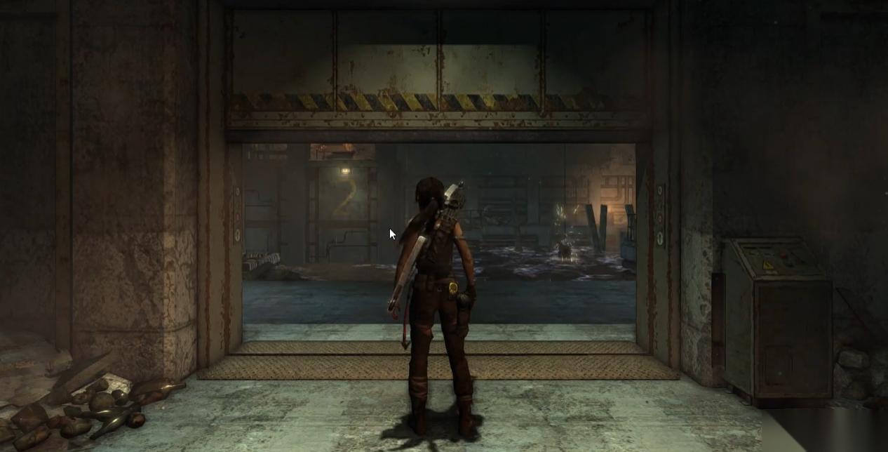 古墓丽影洪水怎么跳