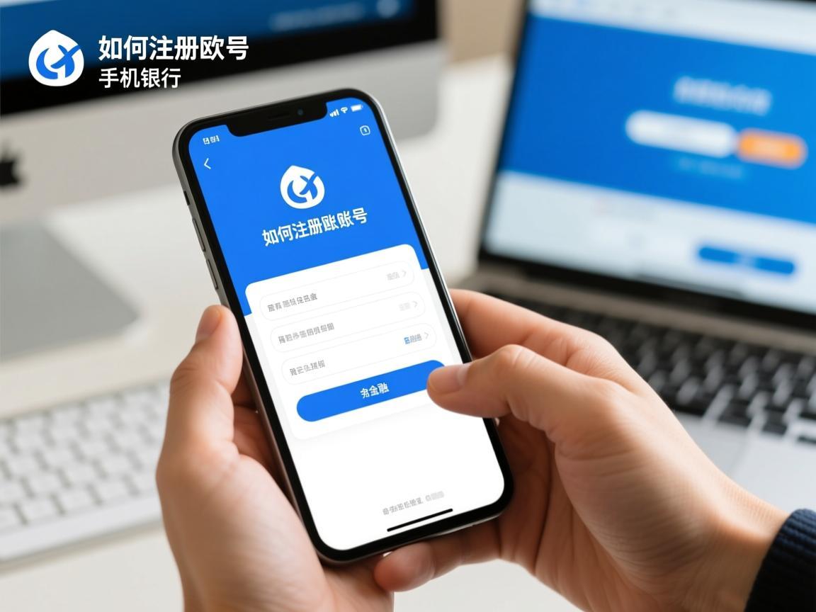 如何注册易欧账号手机银行