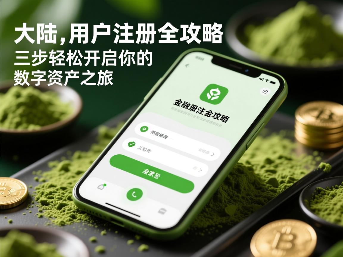 抹茶大陆用户注册全攻略，三步轻松开启你的数字资产之旅
