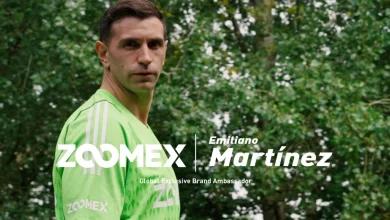 Zoomex 宣布阿根廷足球明星埃米利亚诺·马丁内斯为其全球独家品牌大使