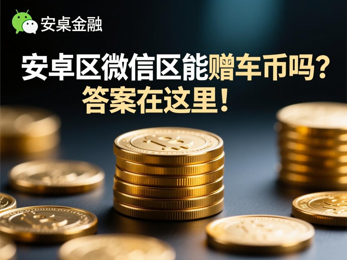 安卓区微信区能赠车币吗 答案在这里！