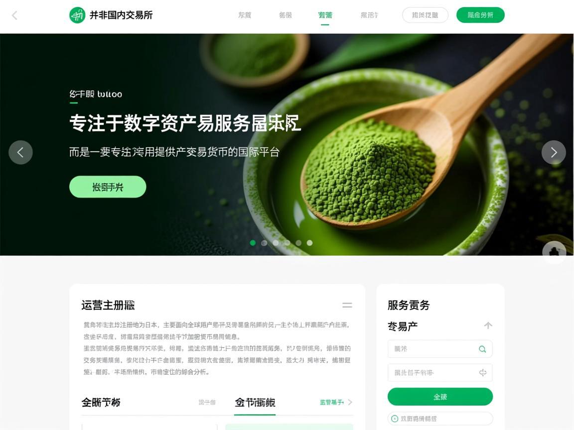 抹茶并非国内交易所，而是一家专注于数字资产交易服务的国际平台，其运营主体注册地为日本，主要面向全球用户提供加密货币交易服务。这一结论基于其官网信息、监管备案情况及市场定位的综合分析