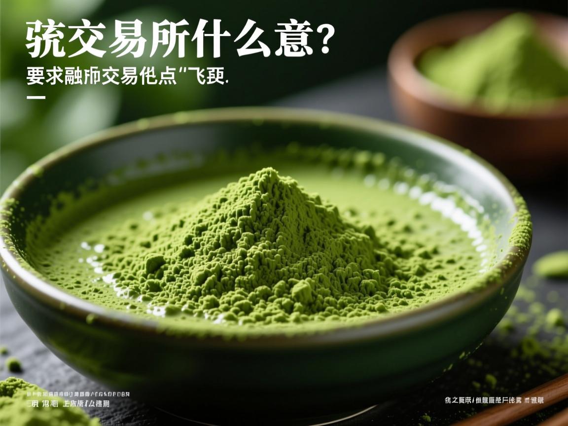 抹茶交易所什么意思