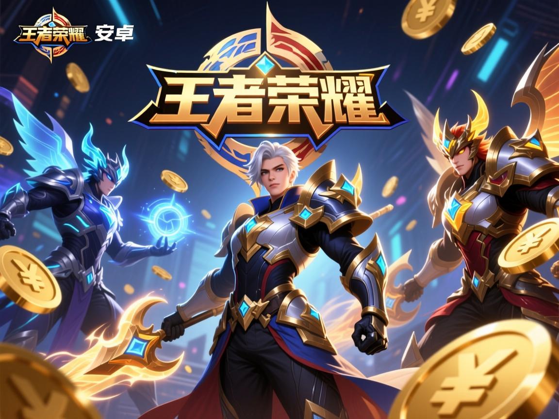 王者荣耀安卓玩家福利，Q币轻松购点券，畅玩皮肤英雄不是梦