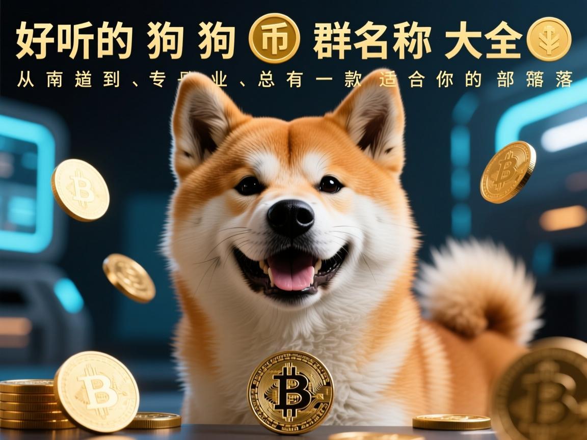 好听的狗狗币群名称大全，从萌趣到专业，总有一款适合你的柴犬部落