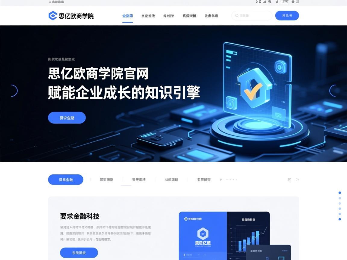 思亿欧商学院官网，赋能企业成长的知识引擎