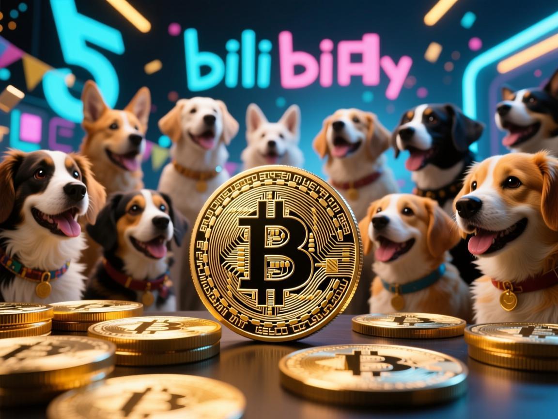 在哔哩哔哩狗狗币群，加密狂欢与理性边界的拉扯