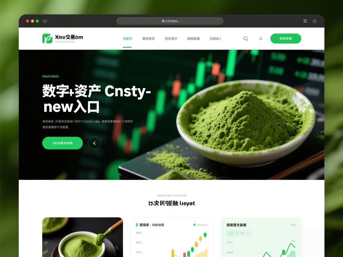 抹茶交易所网页，数字资产交易的新入口
