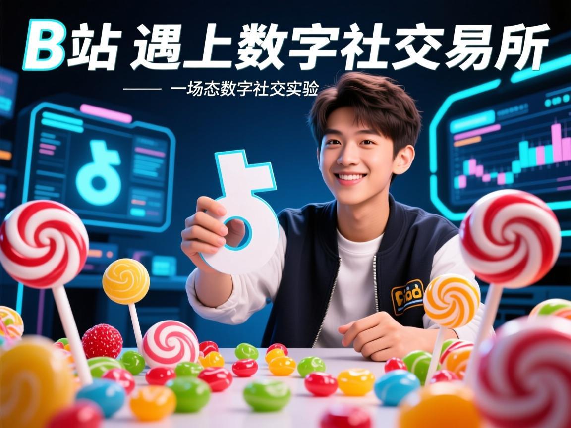 当B站遇上糖果交易所，一场年轻态的数字社交实验