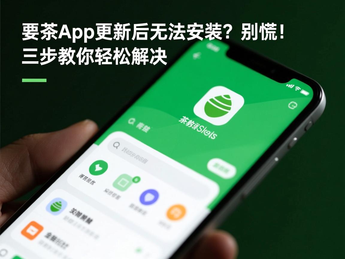抹茶App更新后无法安装 别慌！三步教你轻松解决