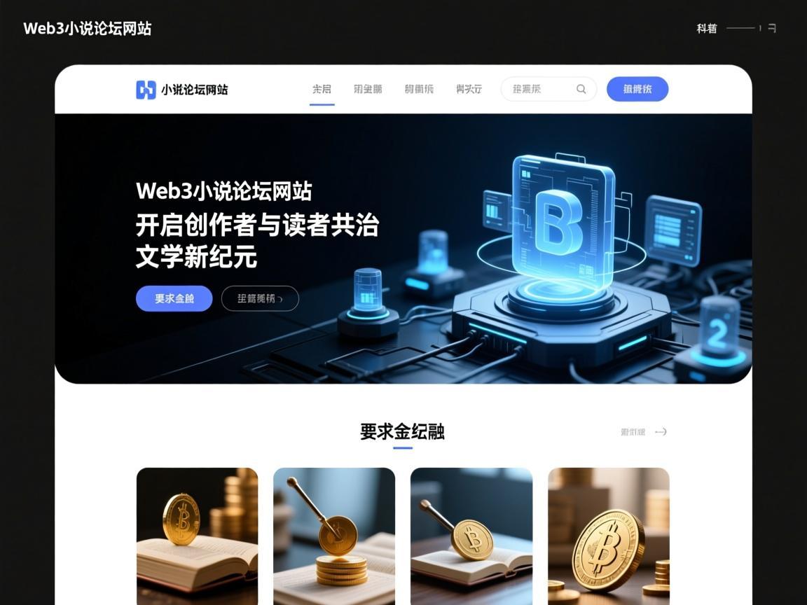 Web3小说论坛网站，开启创作者与读者共治的文学新纪元