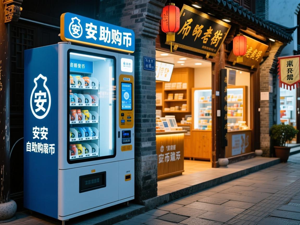 六安自助购币机罍街，科技赋能下的老街新体验