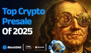 2025年最受瞩目的四大预售加密货币：BlockDAG以4.35亿美元融资领跑，并跻身一级交易所上市热潮