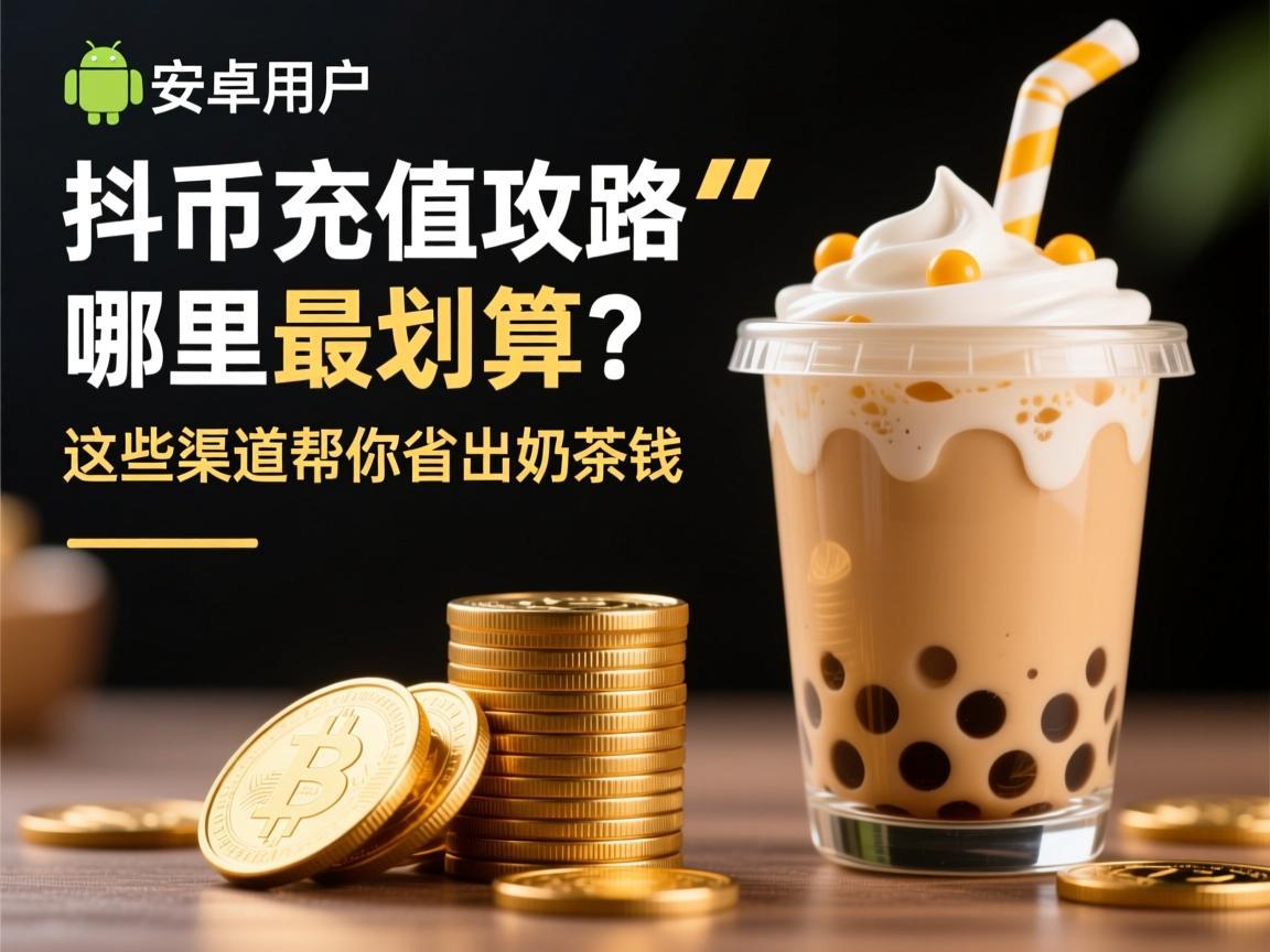 安卓用户抖币充值攻略，哪里最划算 这些渠道帮你省出奶茶钱