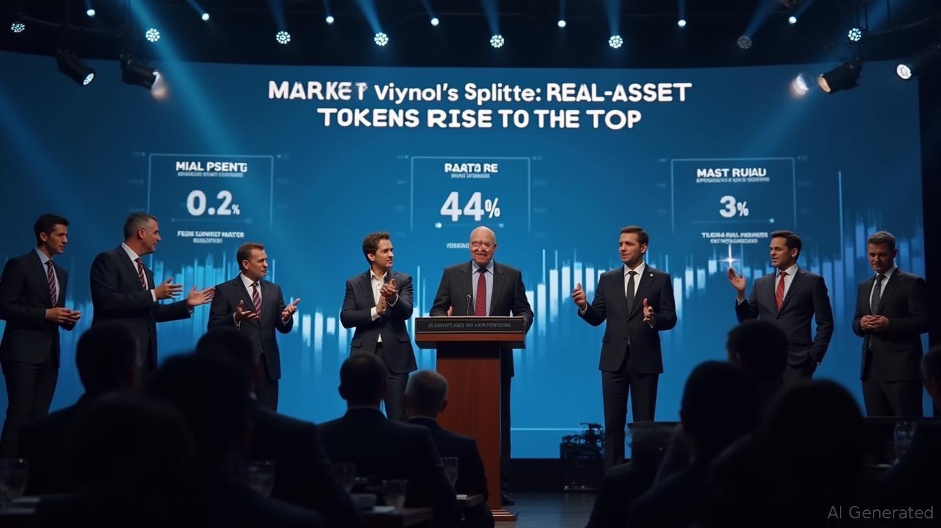 今日比特币新闻：“市场拆分后，实物资产加密货币表现优于投机性代币”