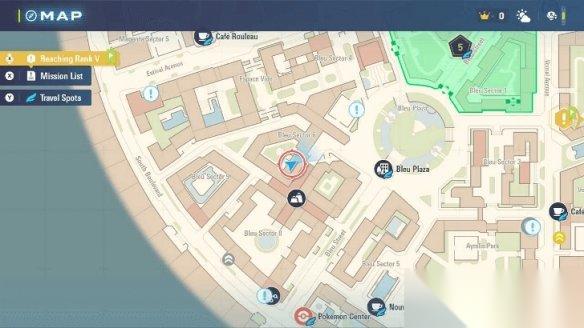 宝可梦传说ZA 5号区上楼顶方法