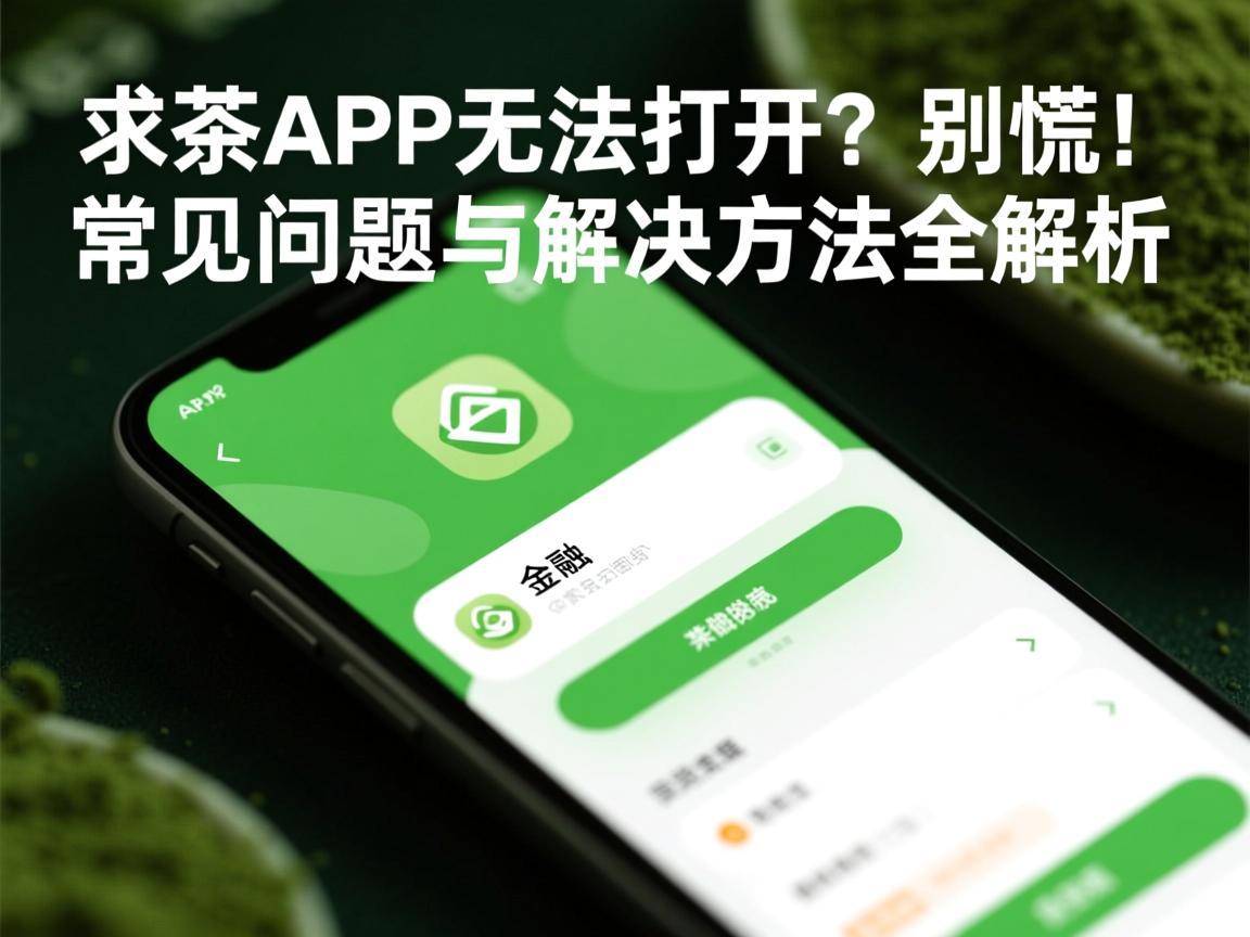 抹茶APP无法打开 别慌！常见问题与解决方法全解析