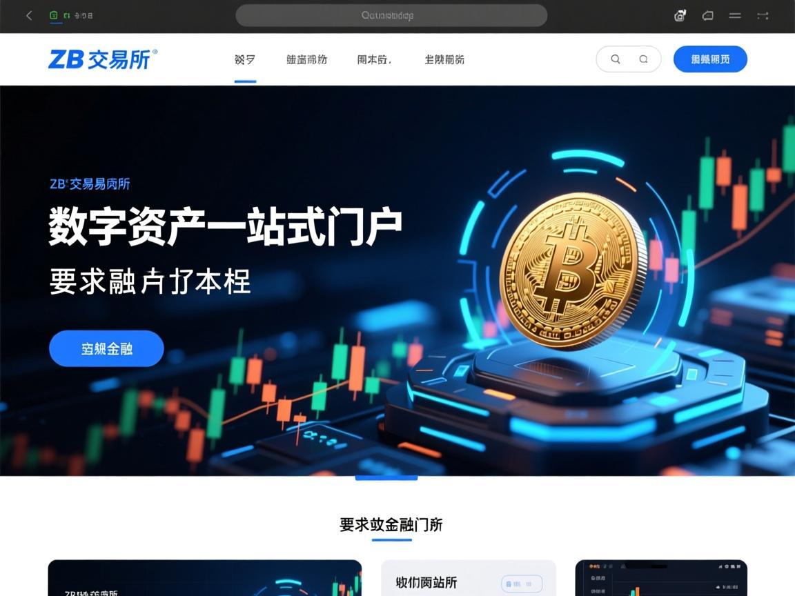 ZB交易所网页，数字资产交易的一站式门户