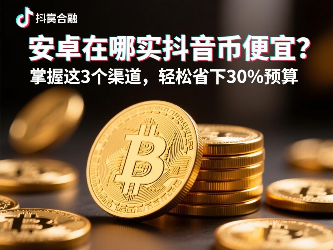 安卓在哪买抖音币便宜 掌握这3个渠道，轻松省下30%预算