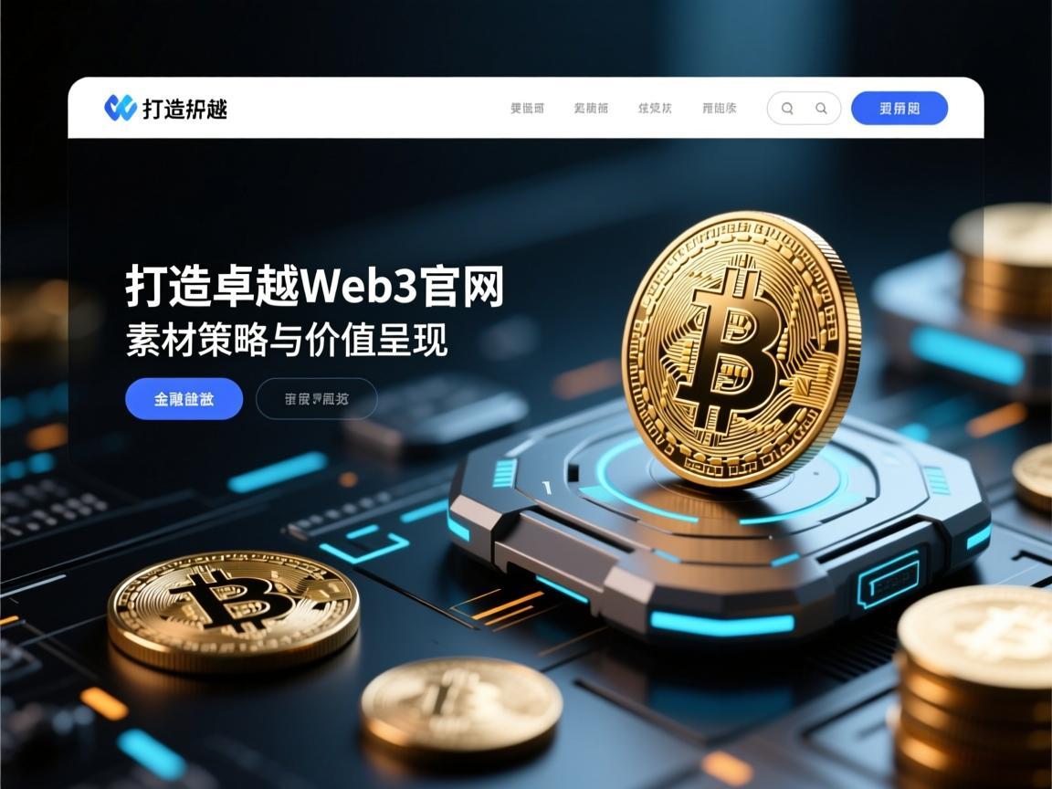 打造卓越Web3官网，素材策略与价值呈现