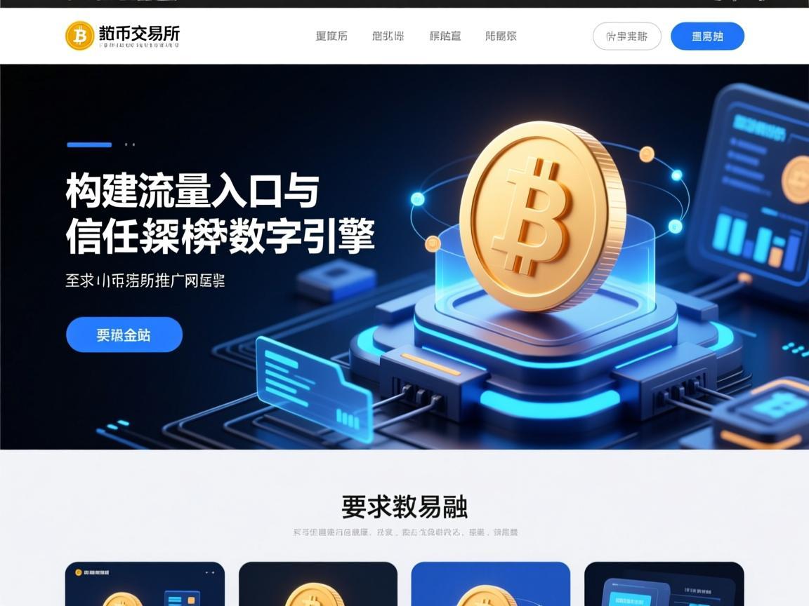 虚拟币交易所推广网站，构建流量入口与信任桥梁的数字引擎