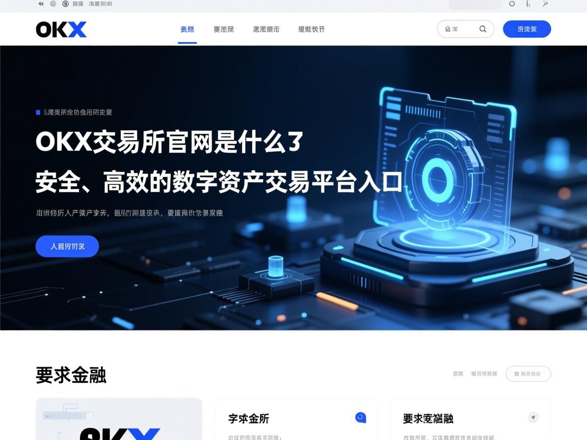 OKX交易所官网是什么 安全、高效的数字资产交易平台入口