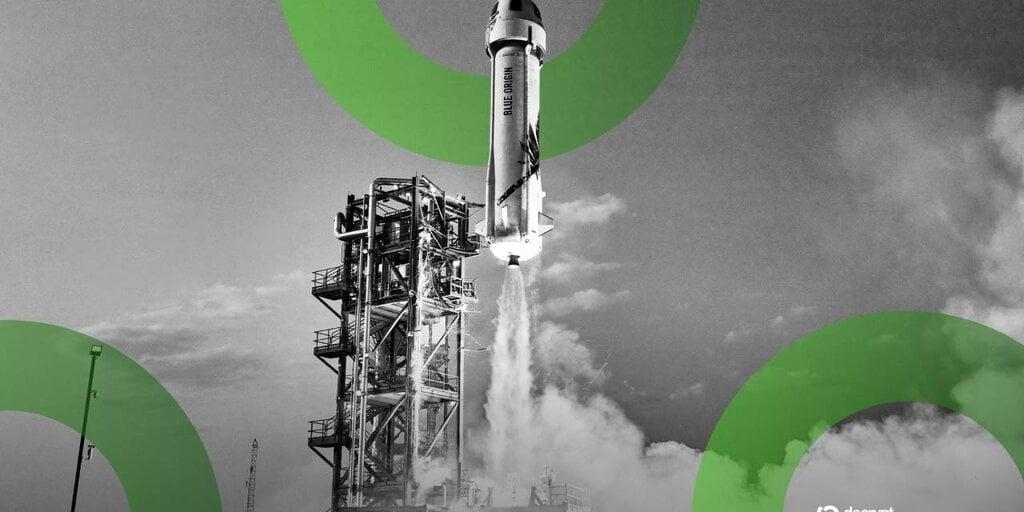 蓝色起源公司在第二次尝试后，成功实现新格伦火箭助推器首次海洋着陆。