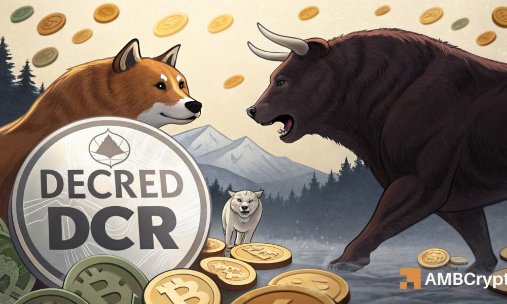 DCR价格测试55美元，60%质押收紧供应——接下来会发生什么