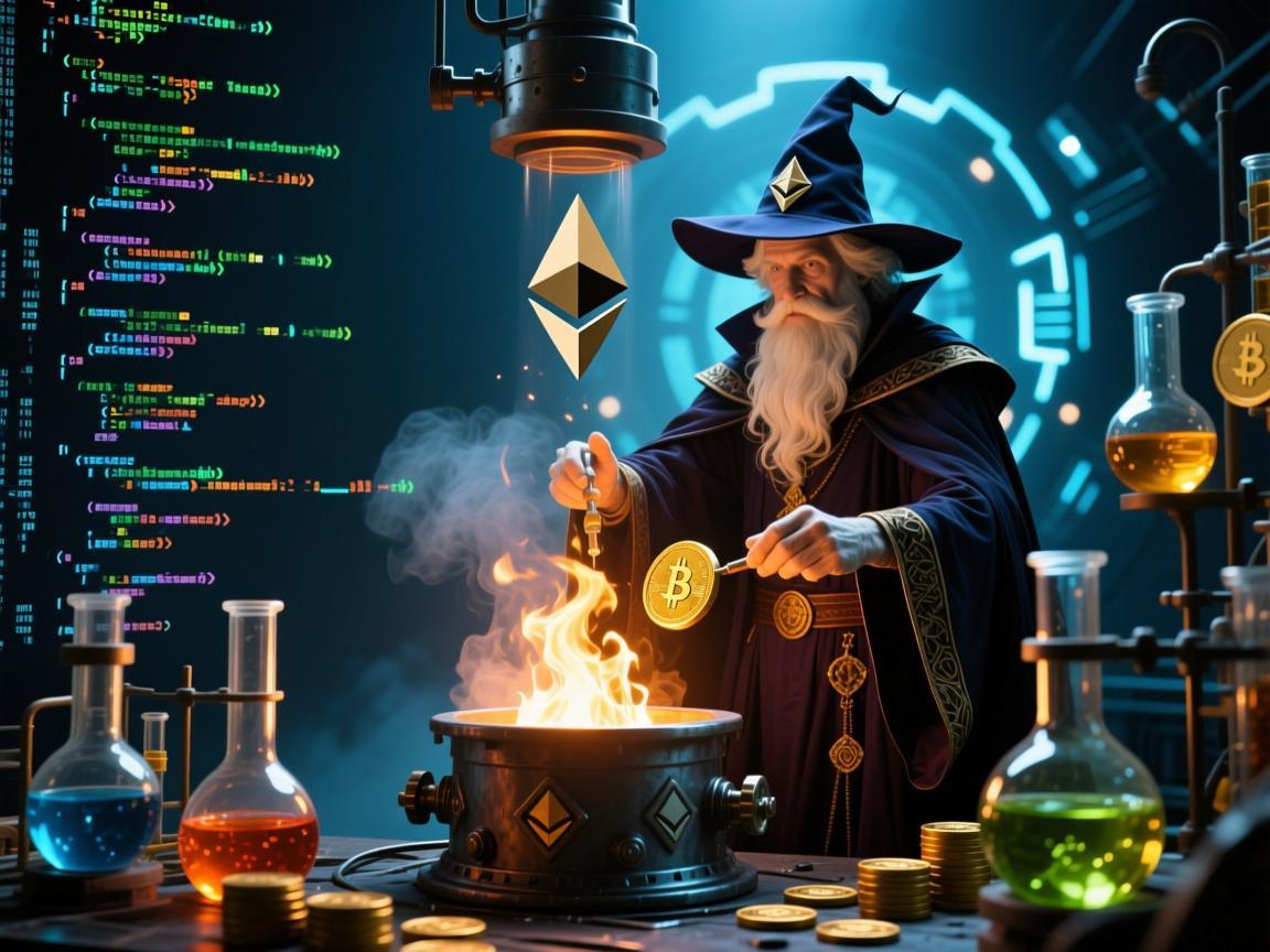 魔法师以太坊，在代码与契约的炼金炉中重塑价值