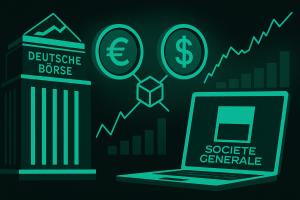 德意志交易所采用法国兴业银行的代币化欧元和美元稳定币，欧盟市场得到提振