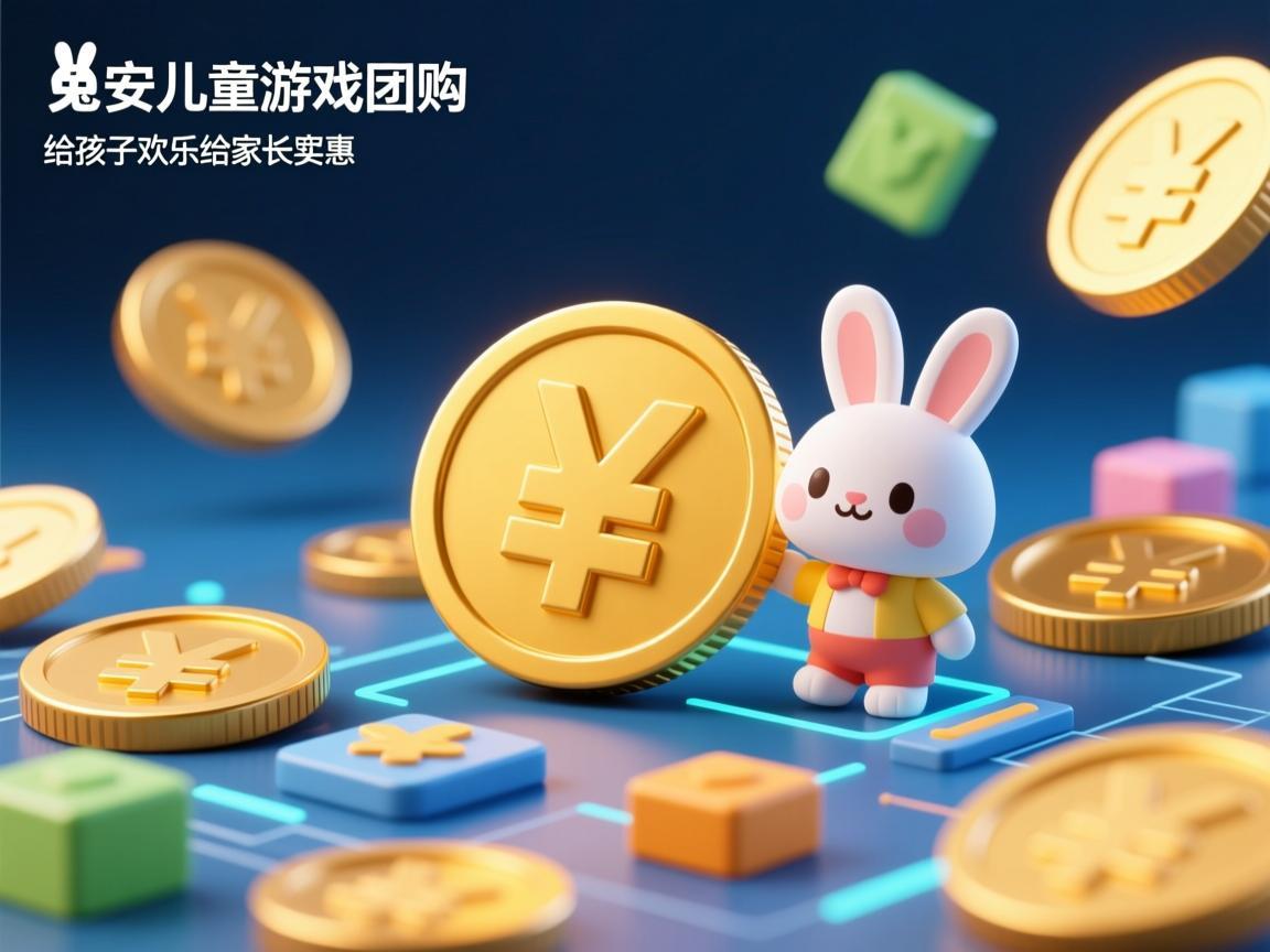 兔安儿童游戏币团购，给孩子欢乐，给家长实惠