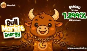 潜力高达 1000 倍的顶级加密货币：狗狗币 (DOGE) 和 Brett 表现挣扎，而 MoonBull 则以 100% 的奖励领跑——抓紧机会，先到先得！