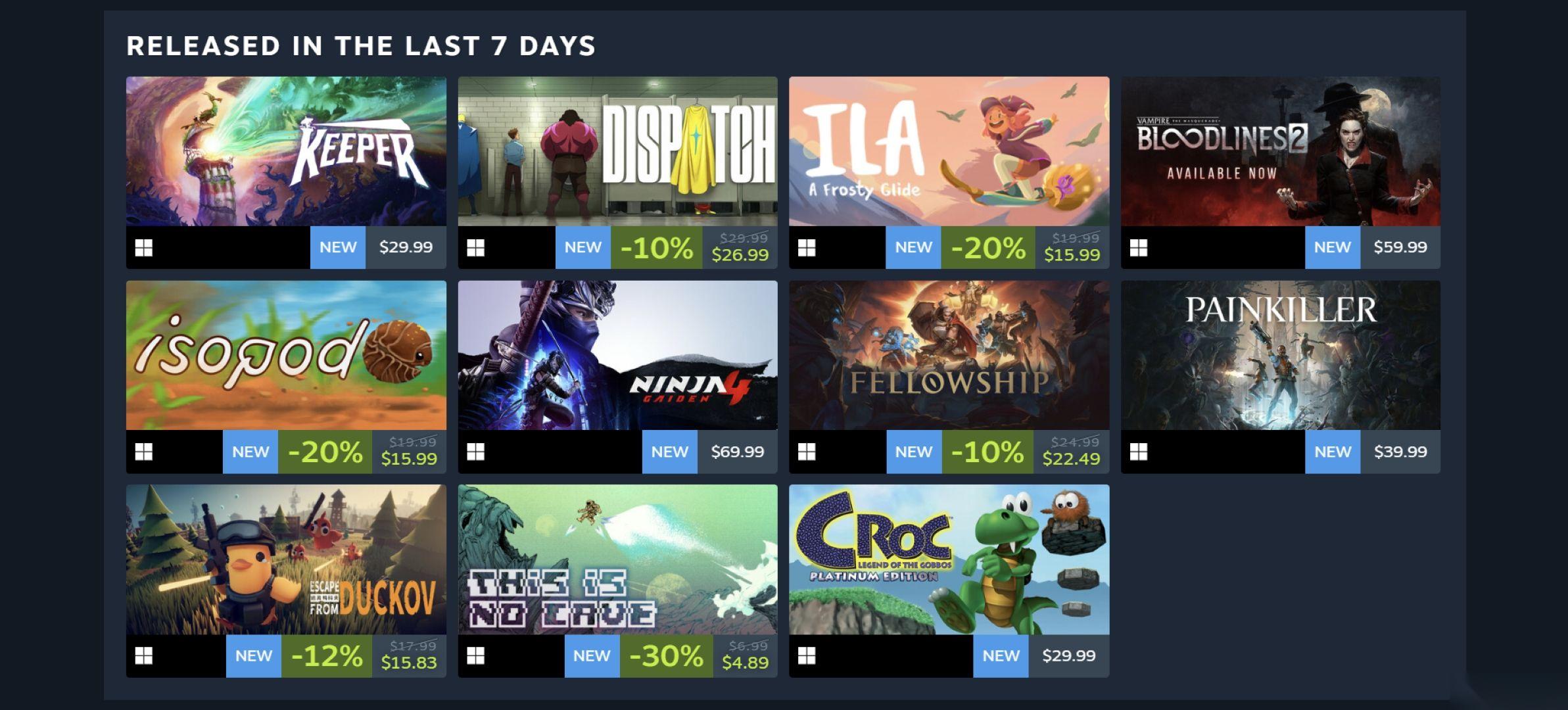 前Valve员工称Steam平台游戏发现机制“已坏”