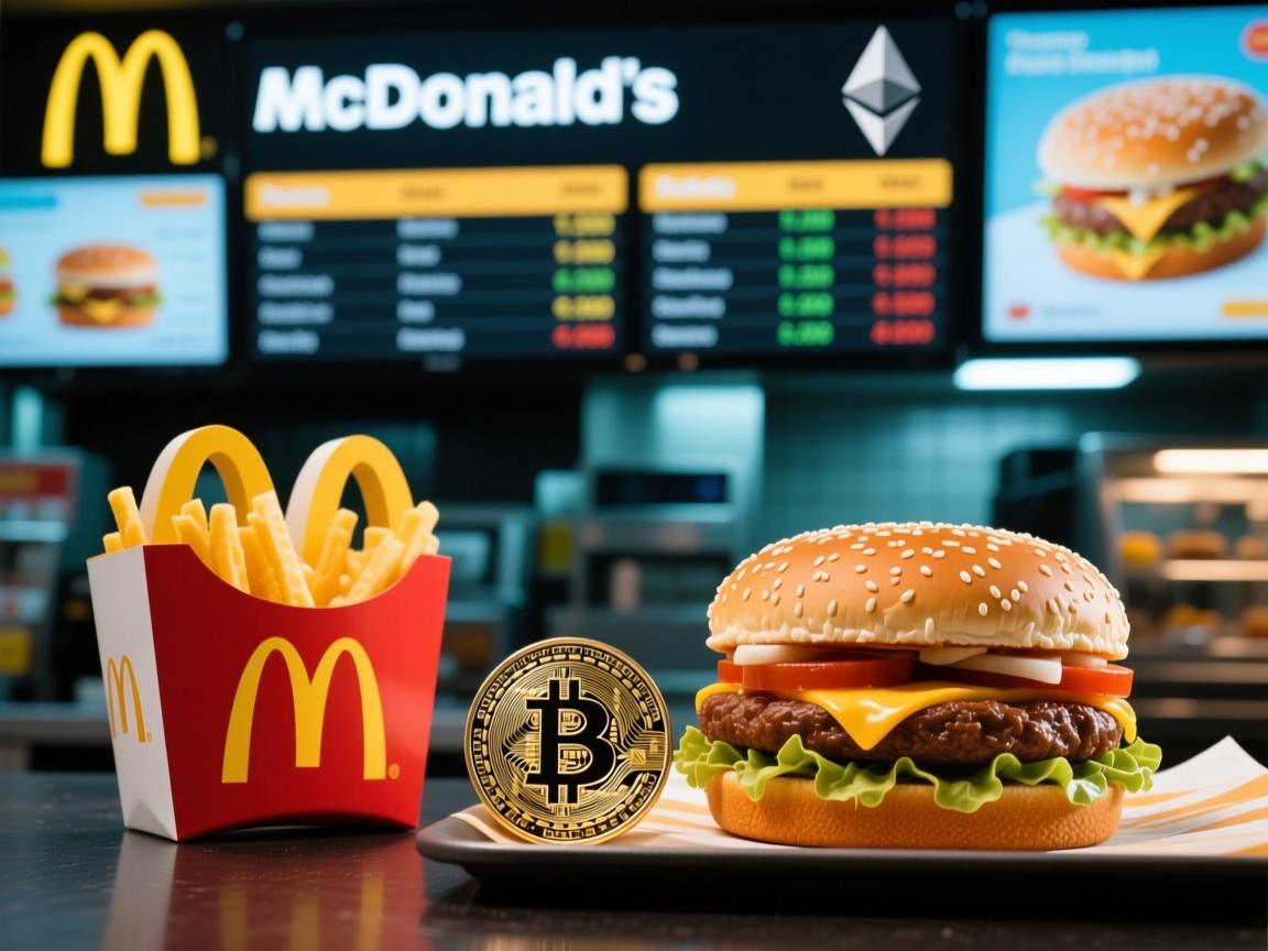 以太坊麦当劳价格表图片，当加密货币照进快餐现实