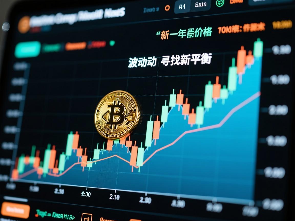 比特币新一年价格走势图，在波动中寻找新平衡