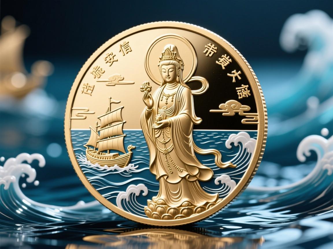 妈祖巡安纪念币，海上女神的文化信物
