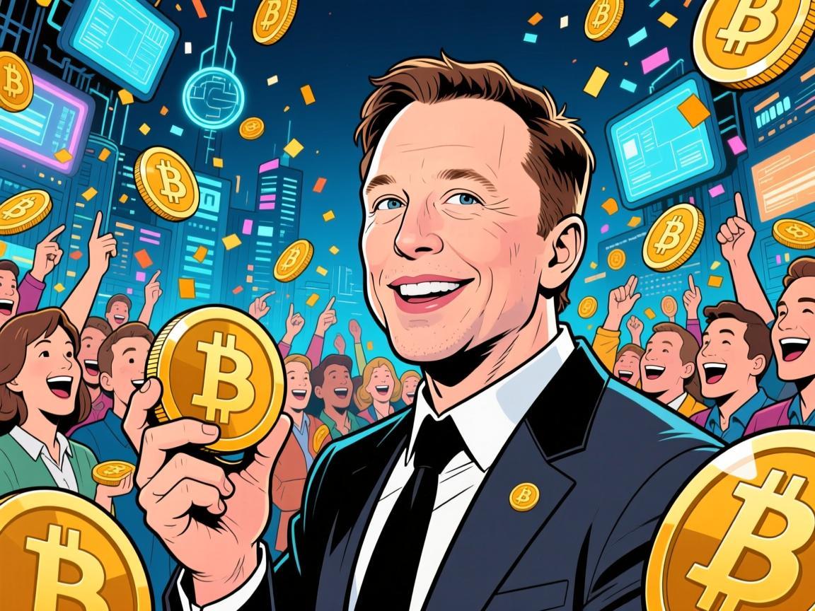 马斯克的狗狗币漫画，一场全民参与的加密狂欢
