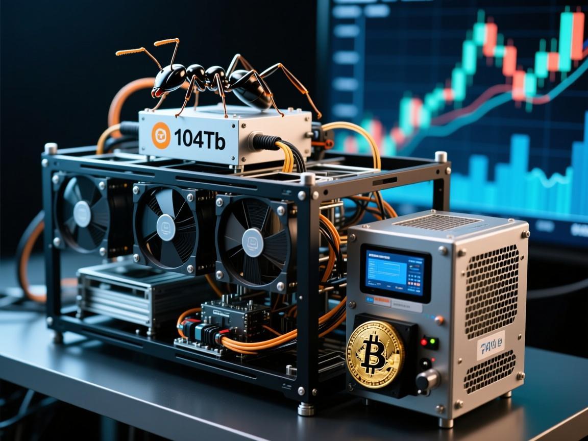 104Tb比特币蚂蚁矿机价格，算力竞赛下的市场观察