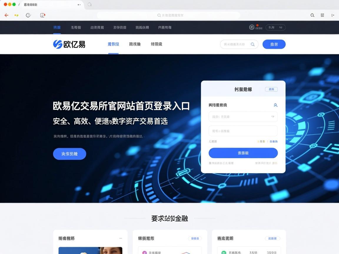 欧易亿交易所官方网站首页登录入口，安全、高效、便捷的数字资产交易首选