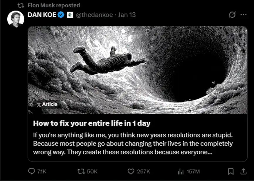 马斯克的百万美金创作悬赏，长内容的复兴与 Everything App 的野心