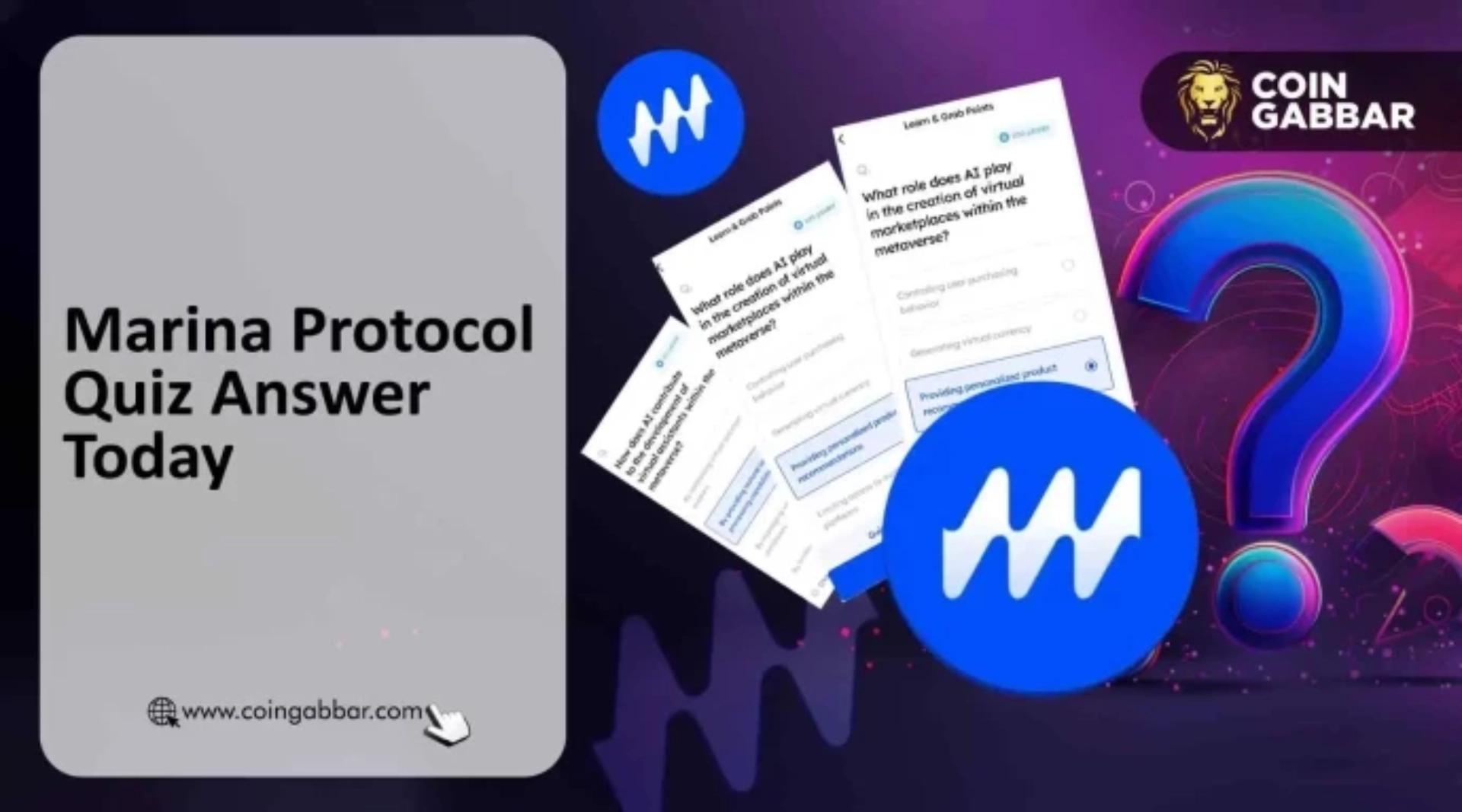 Marina Protocol每日问答（2026年1月22日）：赢取金币