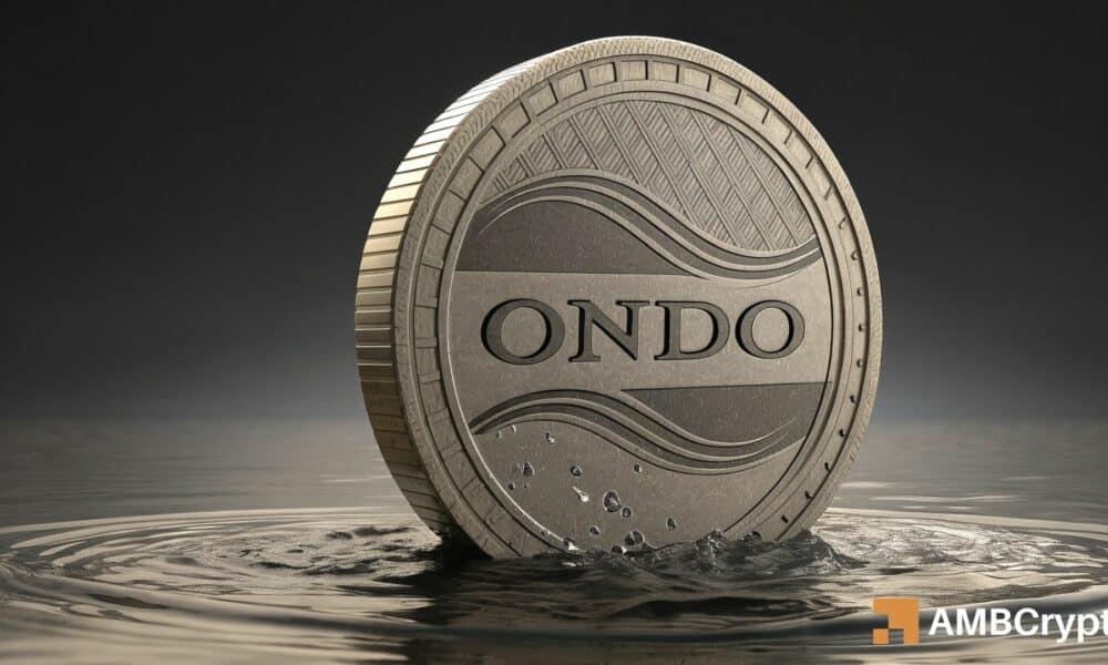 ONDO巨鲸撤资1400万美元——市场是否正在准备反转